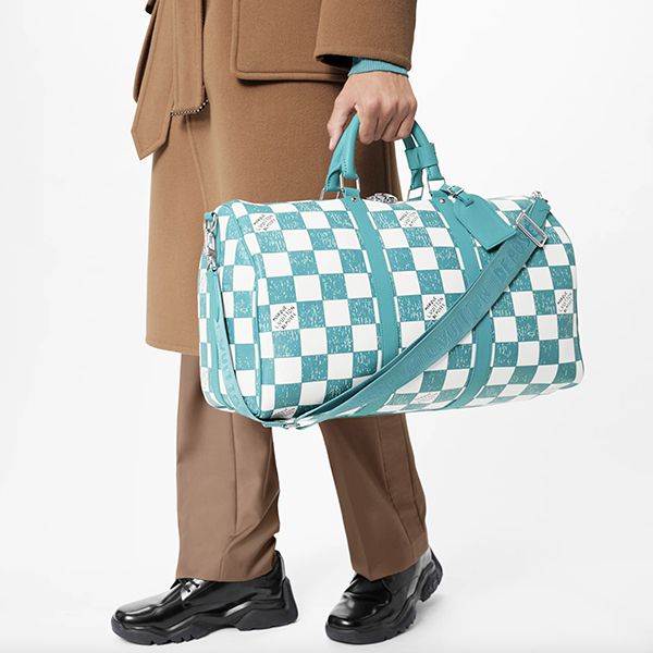 新作 ルイヴィトン ボストンバッグ 偽物 ダミエ キーポルバンドリエール45 バッグ N80404